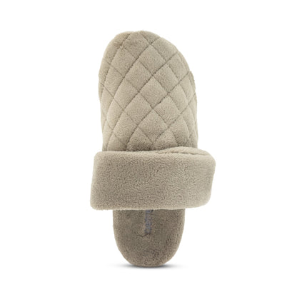 Aetrex Maya Closed Toe Slipper - Coffee