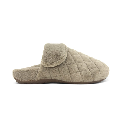 Aetrex Maya Closed Toe Slipper - Coffee