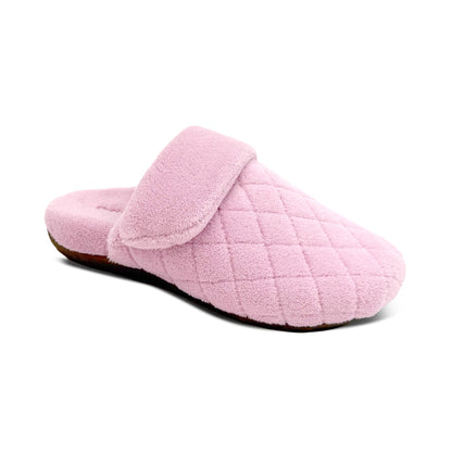 Aetrex Maya Closed Toe Slipper - Pink