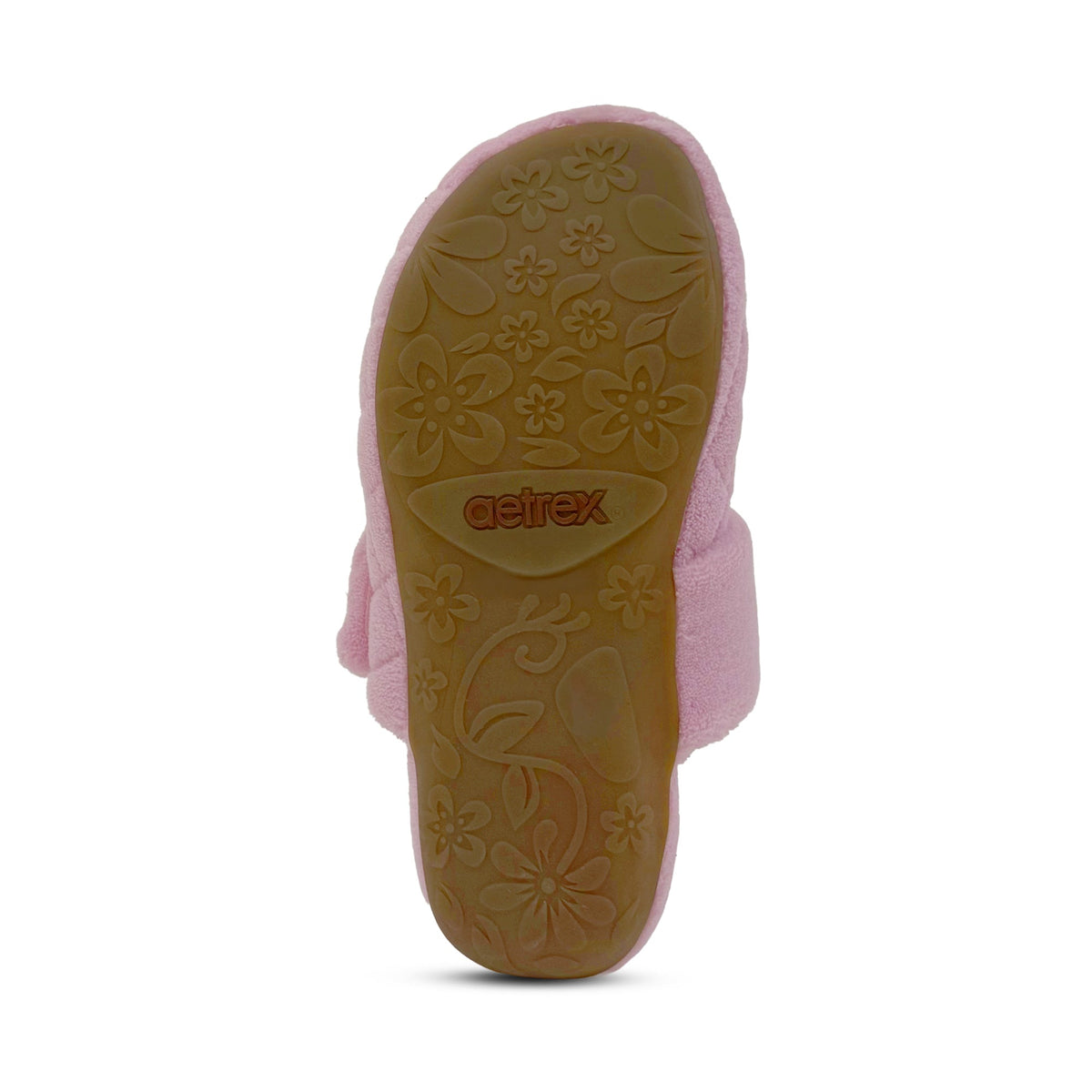 Aetrex Maya Closed Toe Slipper - Pink