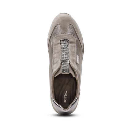 Aetrex Megan Arch Support Sneaker - Pewter
