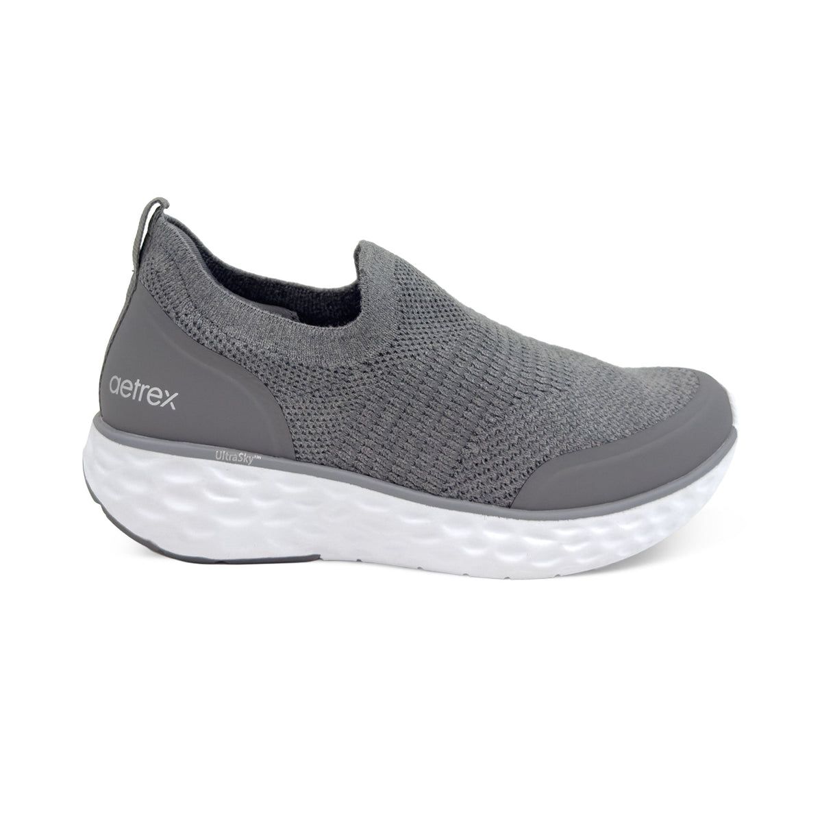 Aetrex Dash Arch Support Women's Sneaker - Grey