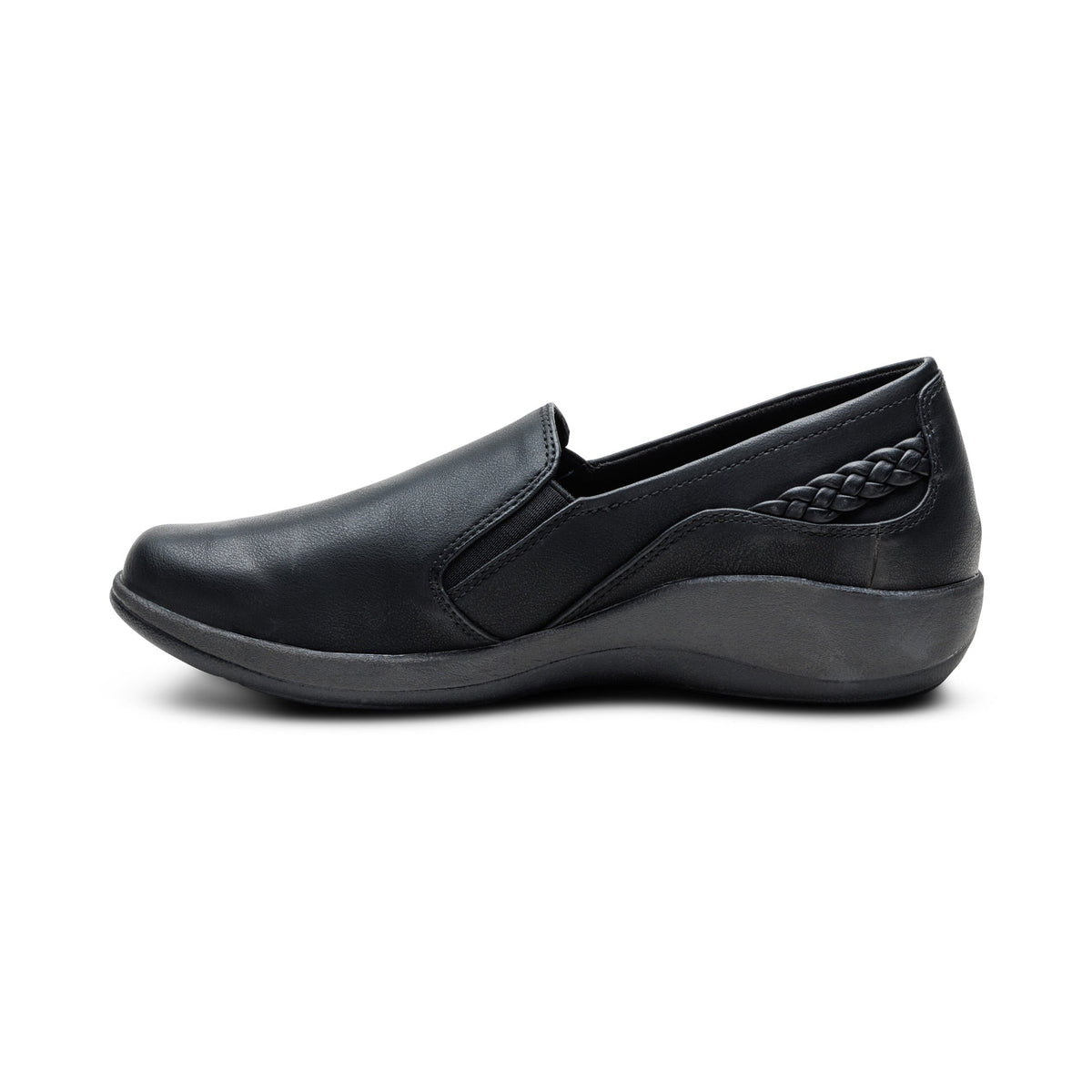Aetrex Alice Arch Support Slip-On - Black