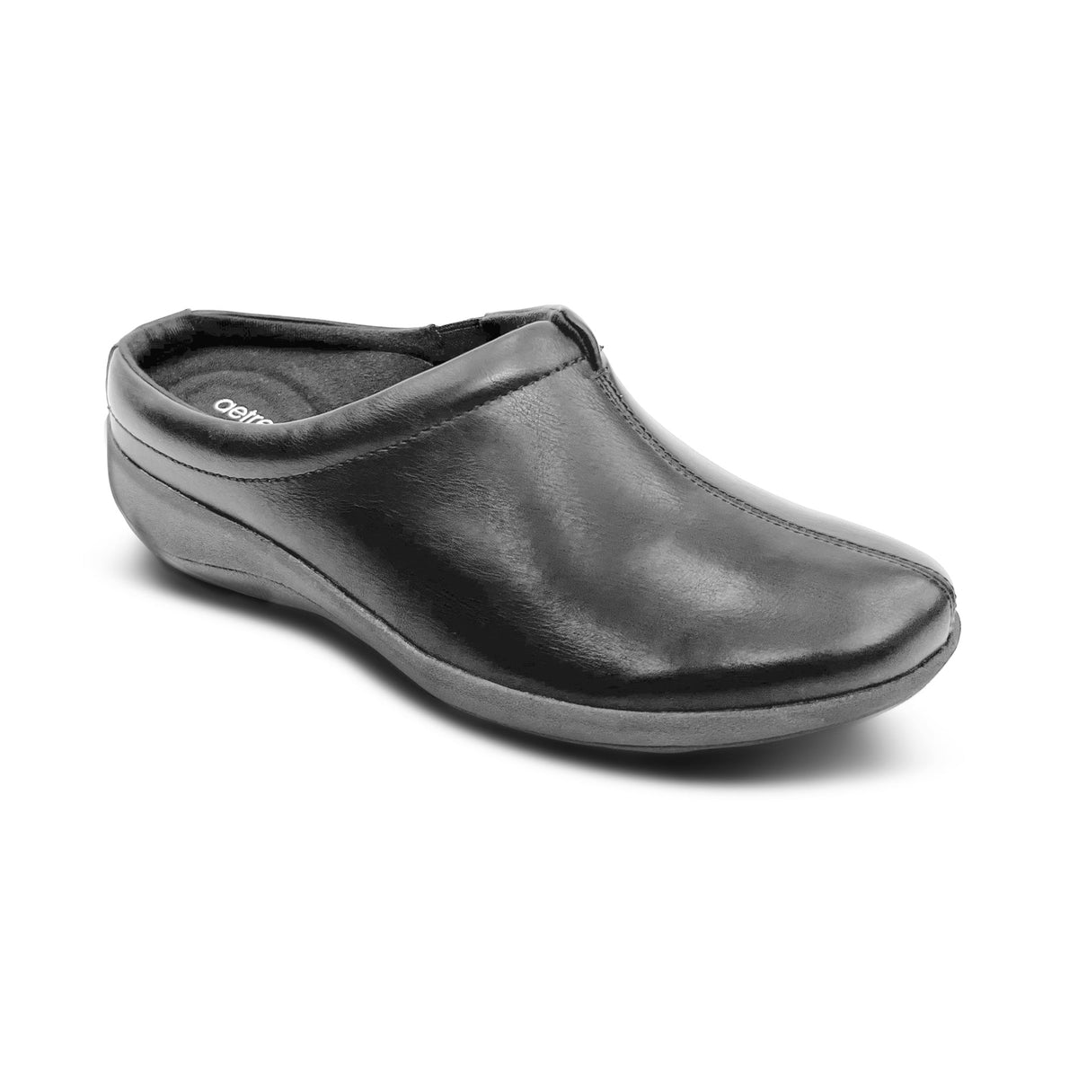 Aetrex Ingrid Slip-On Clog - Black