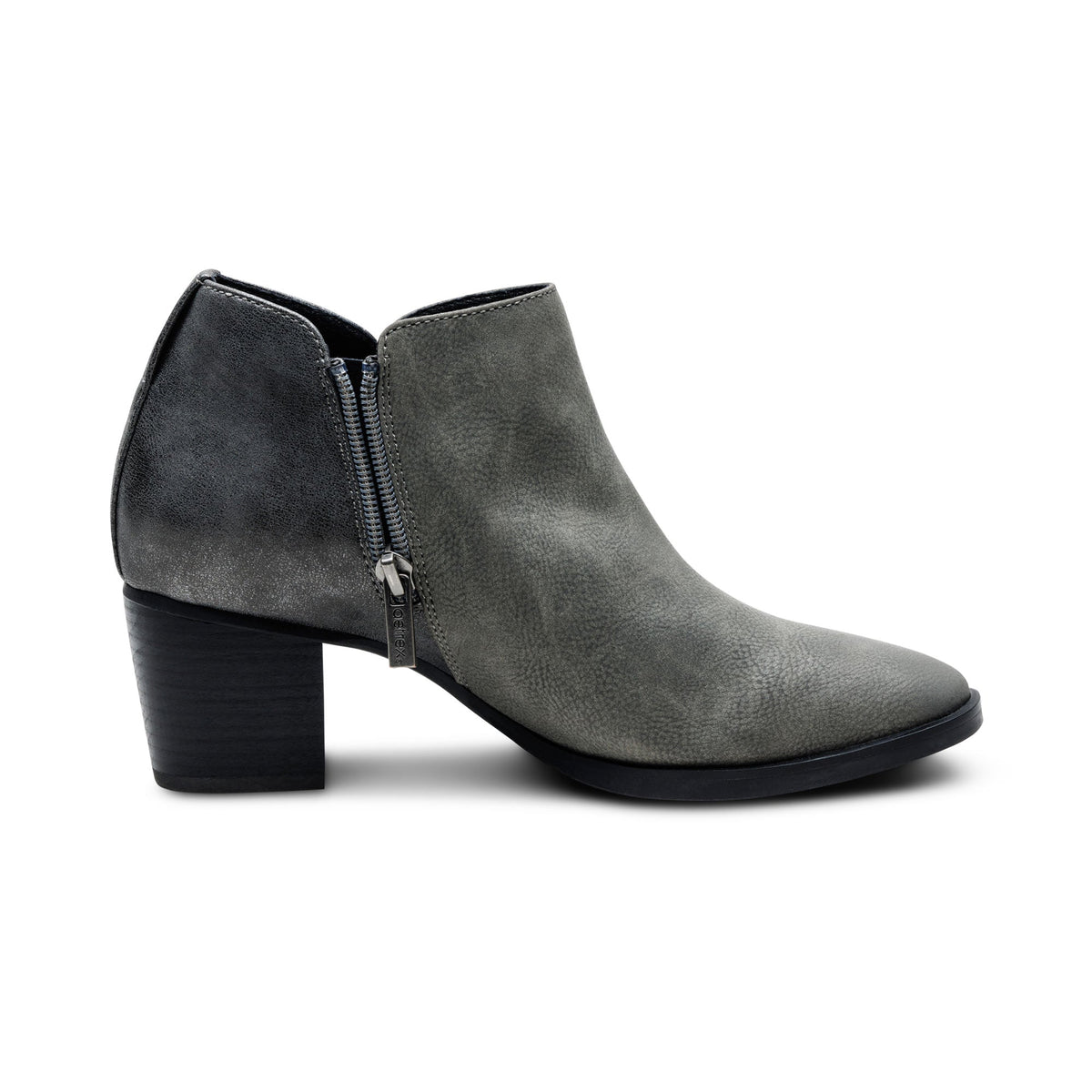 Aetrex Victoria Short Bootie - Charcoal