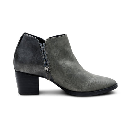 Aetrex Victoria Short Bootie - Charcoal