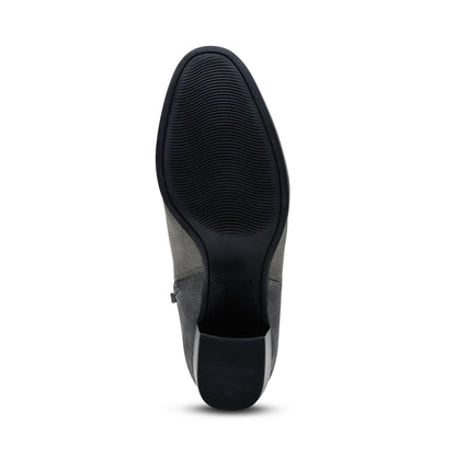 Aetrex Victoria Short Bootie - Charcoal