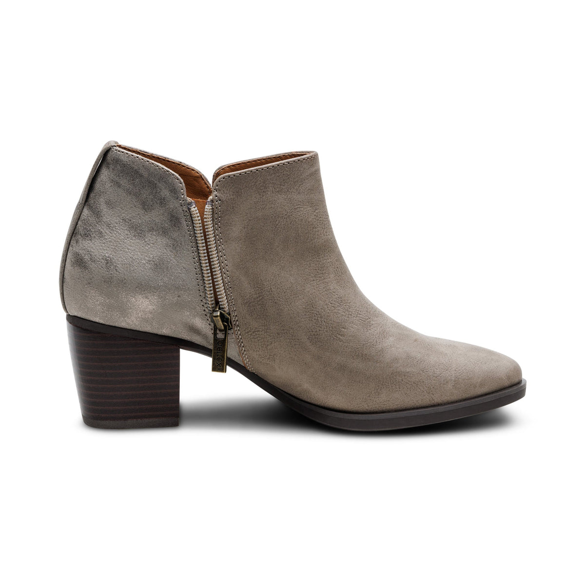 Aetrex Victoria Short Bootie - Taupe