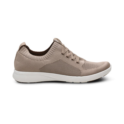 Aetrex Jocelyn Knit Slip-On Sneaker - Tan