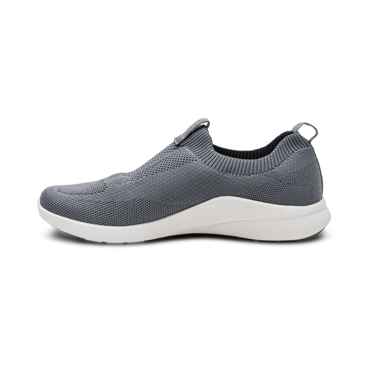 Aetrex Felicity Knit Slip-On Sneaker - Charcoal