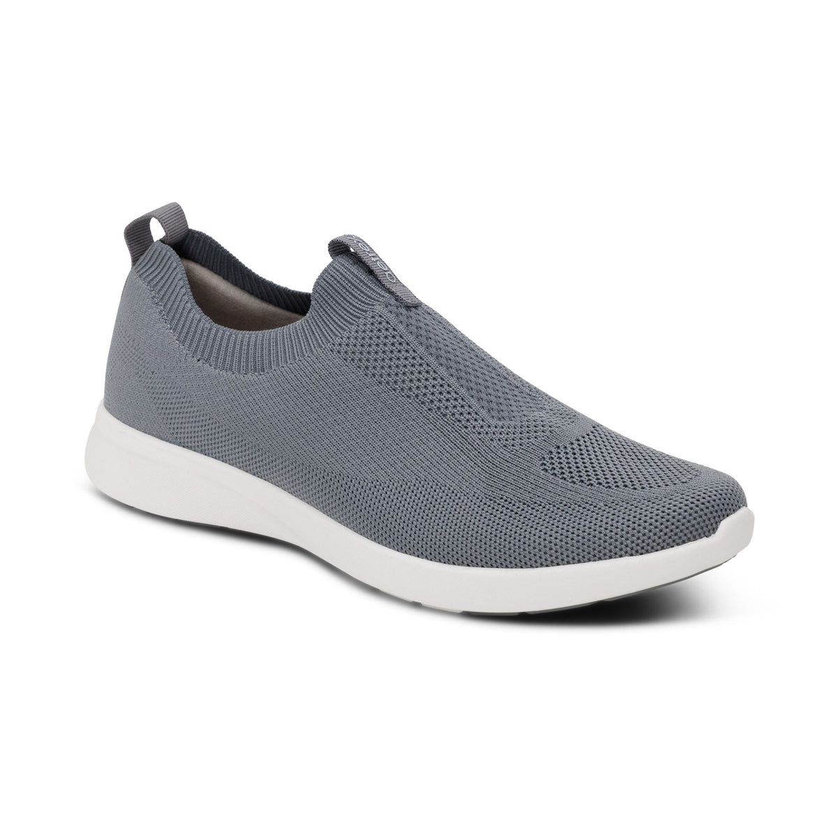 Aetrex Felicity Knit Slip-On Sneaker - Charcoal
