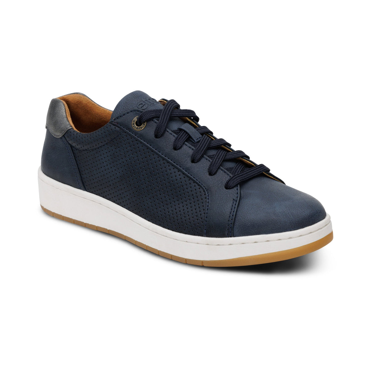 Aetrex Michaela Lace-Up Sneaker - Navy