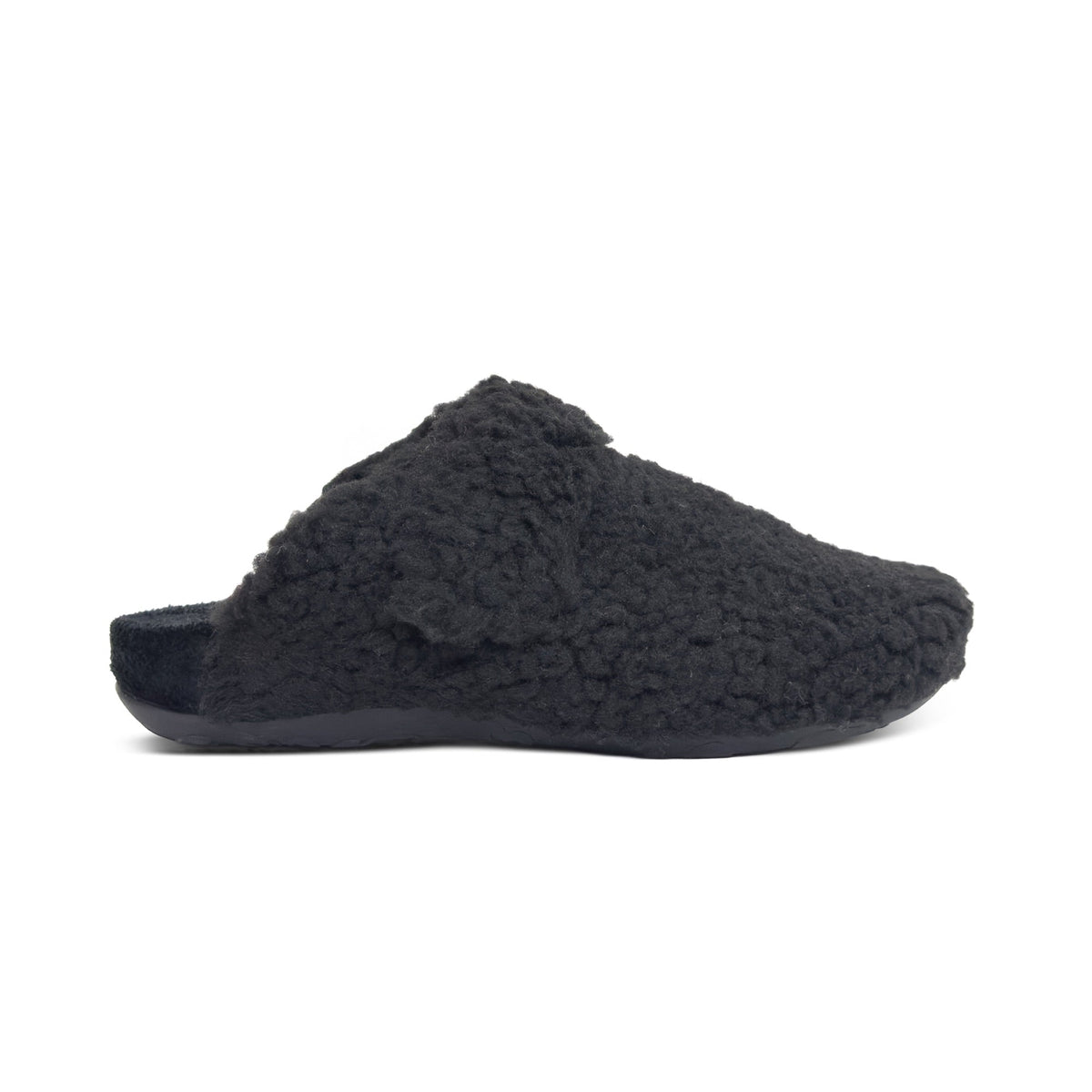 Aetrex Mia Arch Support Slipper - Black