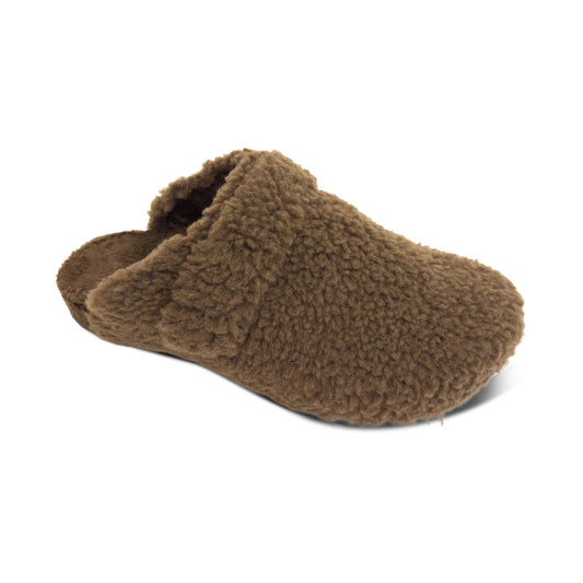 Aetrex Mia Arch Support Slipper - Brown