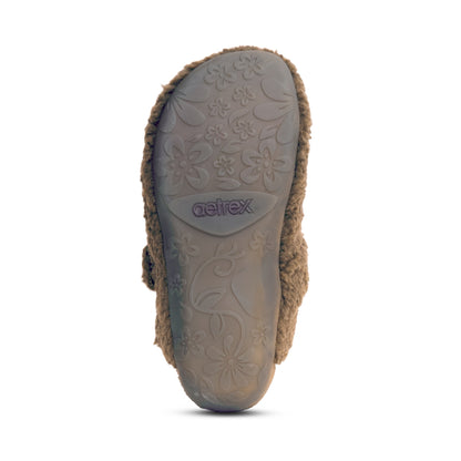 Aetrex Mia Arch Support Slipper - Brown