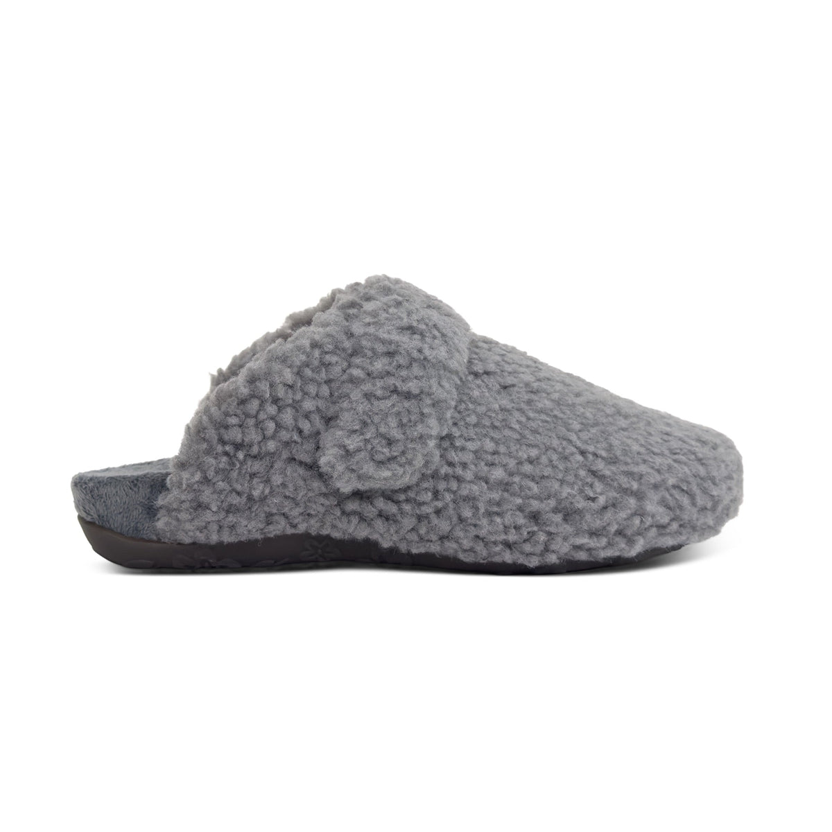 Aetrex Mia Arch Support Slipper - Charcoal