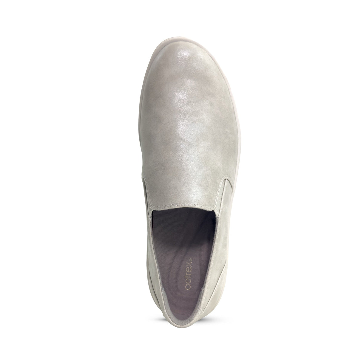 Aetrex Maeve Casual Slip-On - Champagne