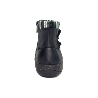 Aetrex Cammie Arch Support Sweater Boot - Black