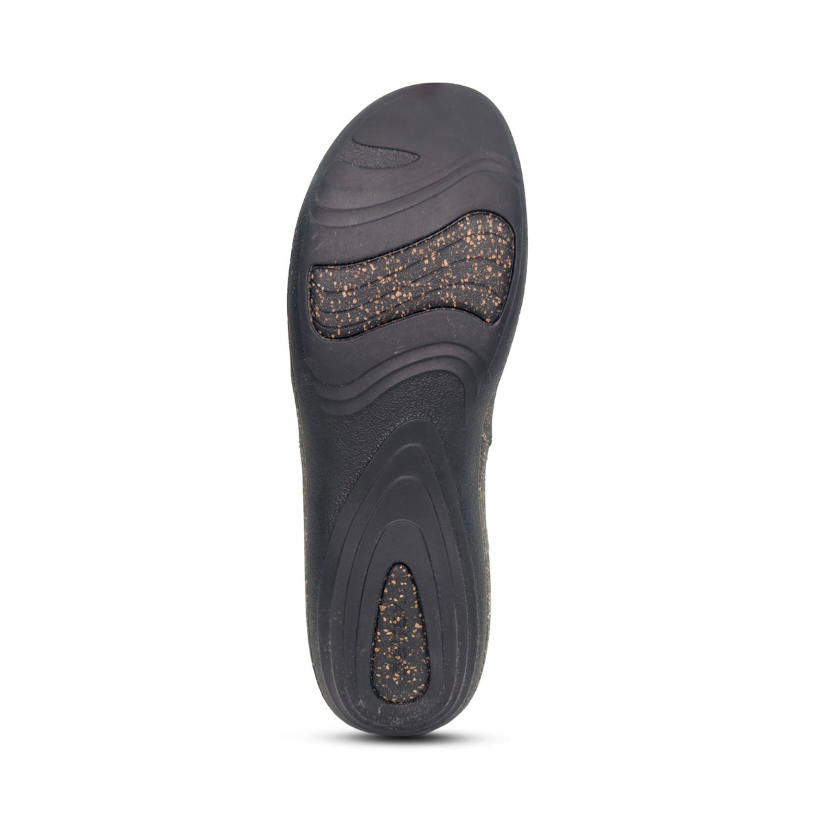 Aetrex Cammie Arch Support Sweater Boot - Black