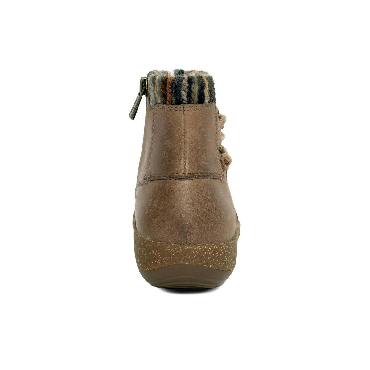 Aetrex Cammie Arch Support Sweater Boot - Cognac