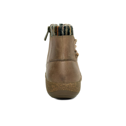 Aetrex Cammie Arch Support Sweater Boot - Cognac
