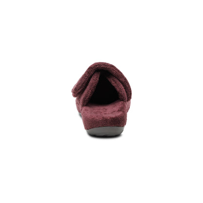 Aetrex Mandy Closed Toe Slipper - Wine