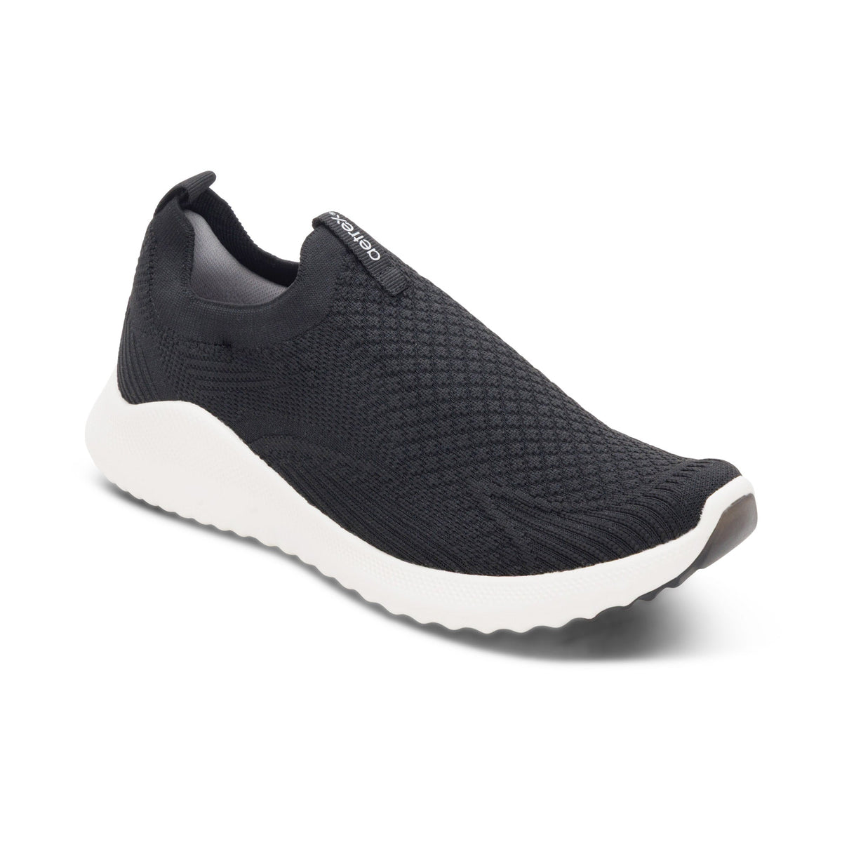 Aetrex Darcy Arch Support Slip-On Sneaker - Black