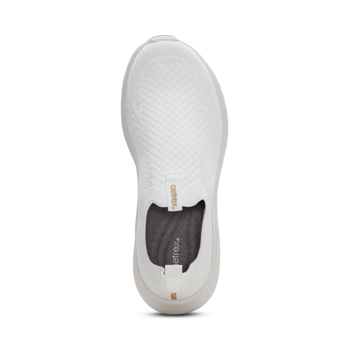 Aetrex Darcy Arch Support Slip-On Sneaker - White