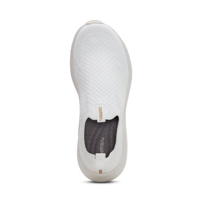 Aetrex Darcy Arch Support Slip-On Sneaker - White