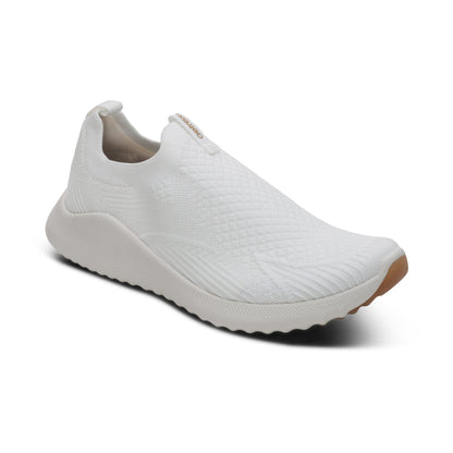 Aetrex Darcy Arch Support Slip-On Sneaker - White
