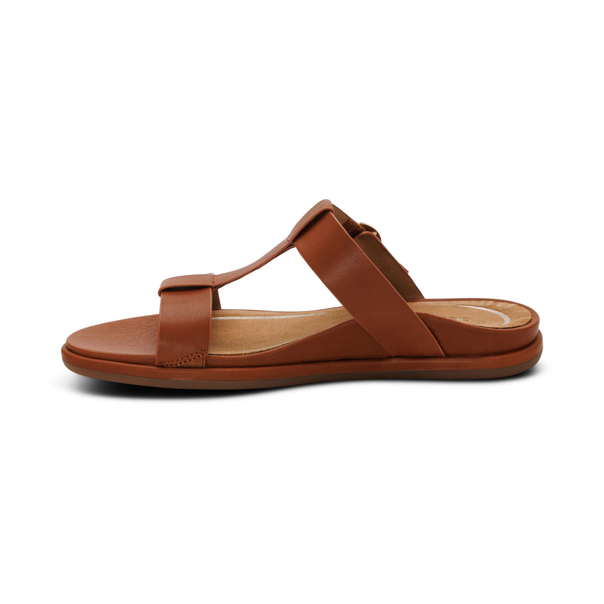 Aetrex Blaire Adjustable Slide Sandal - Ginger