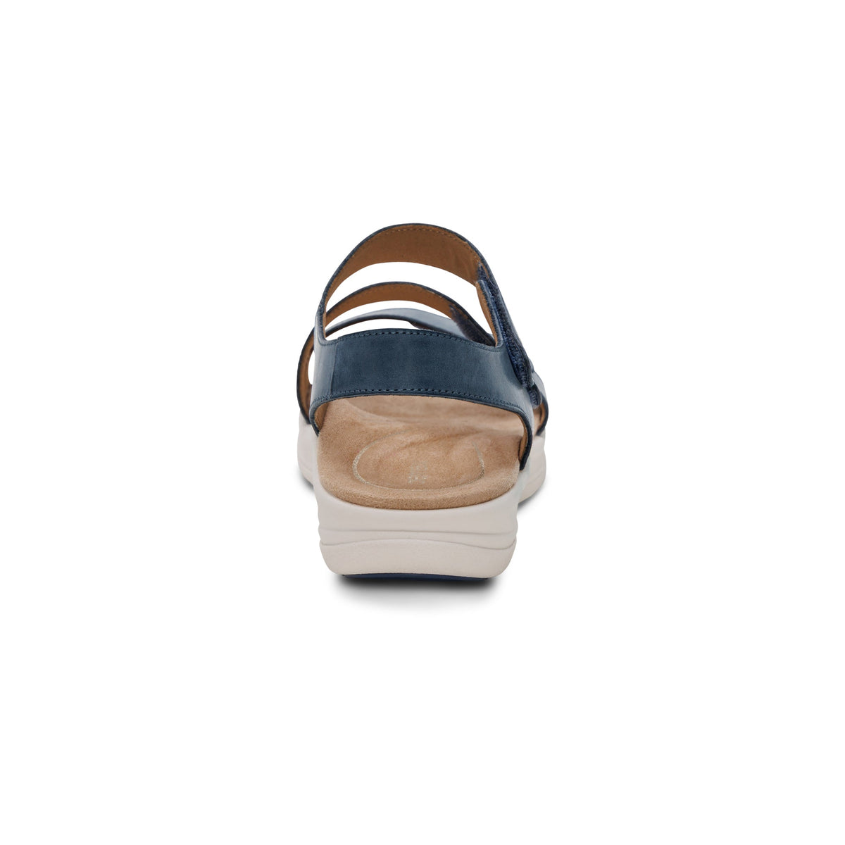 Aetrex Savannah Adjustable Quarter Strap Sandal - Hazy Blue