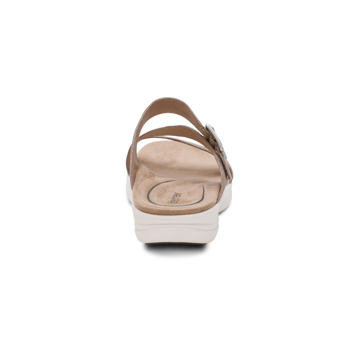 Aetrex Jenny Adjustable Slide Sandal - Taupe