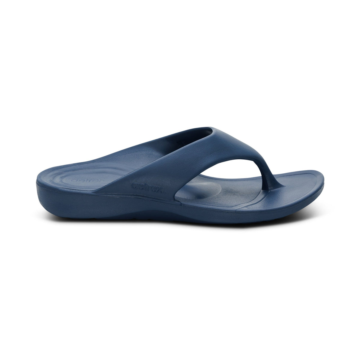 Aetrex Maui Orthotic Men's Flips - Blue