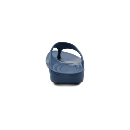 Aetrex Maui Orthotic Men's Flips - Blue