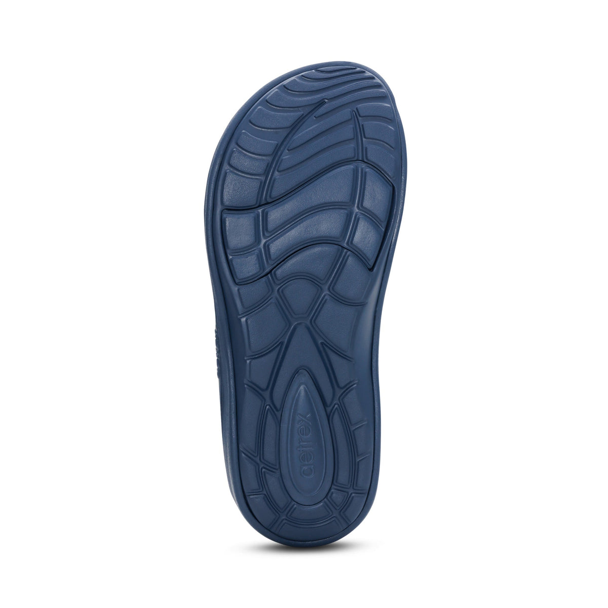 Aetrex Maui Orthotic Men's Flips - Blue