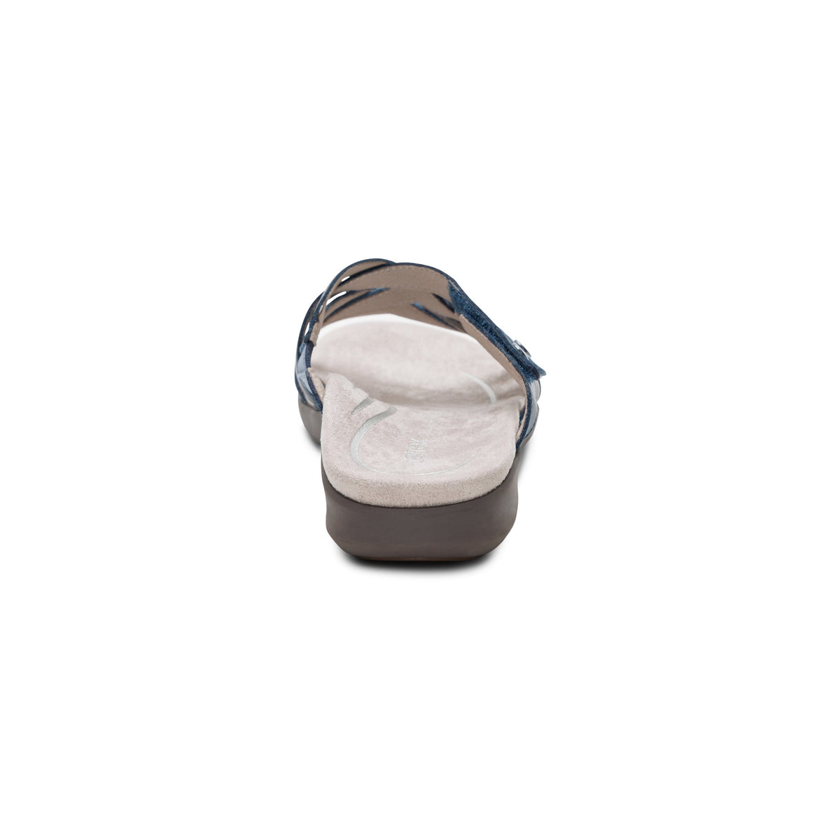 Aetrex Kasey Adjustable Slide Sandal - Blue Multi