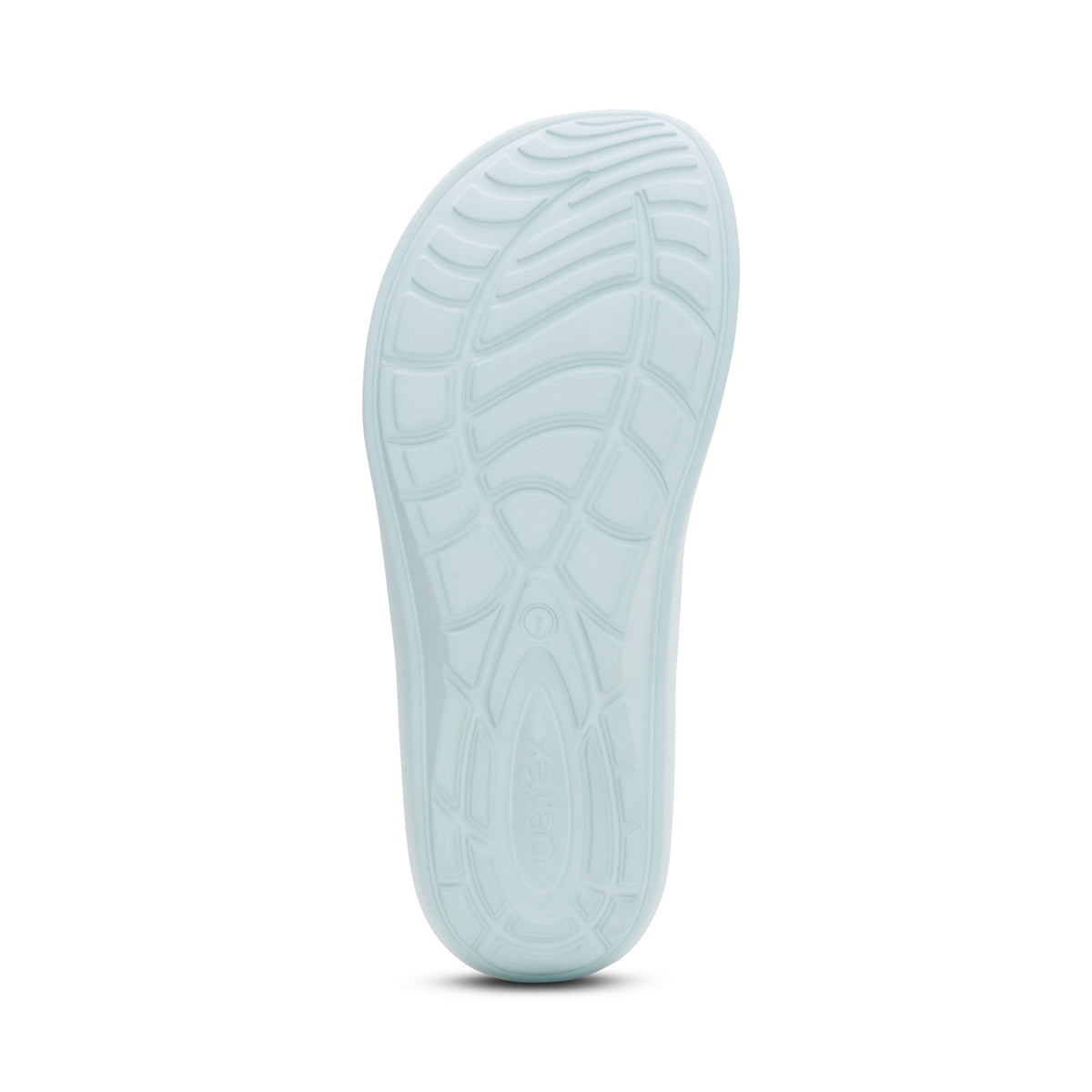 Aetrex Vicki Braided Thong Sandal - Mint Gloss