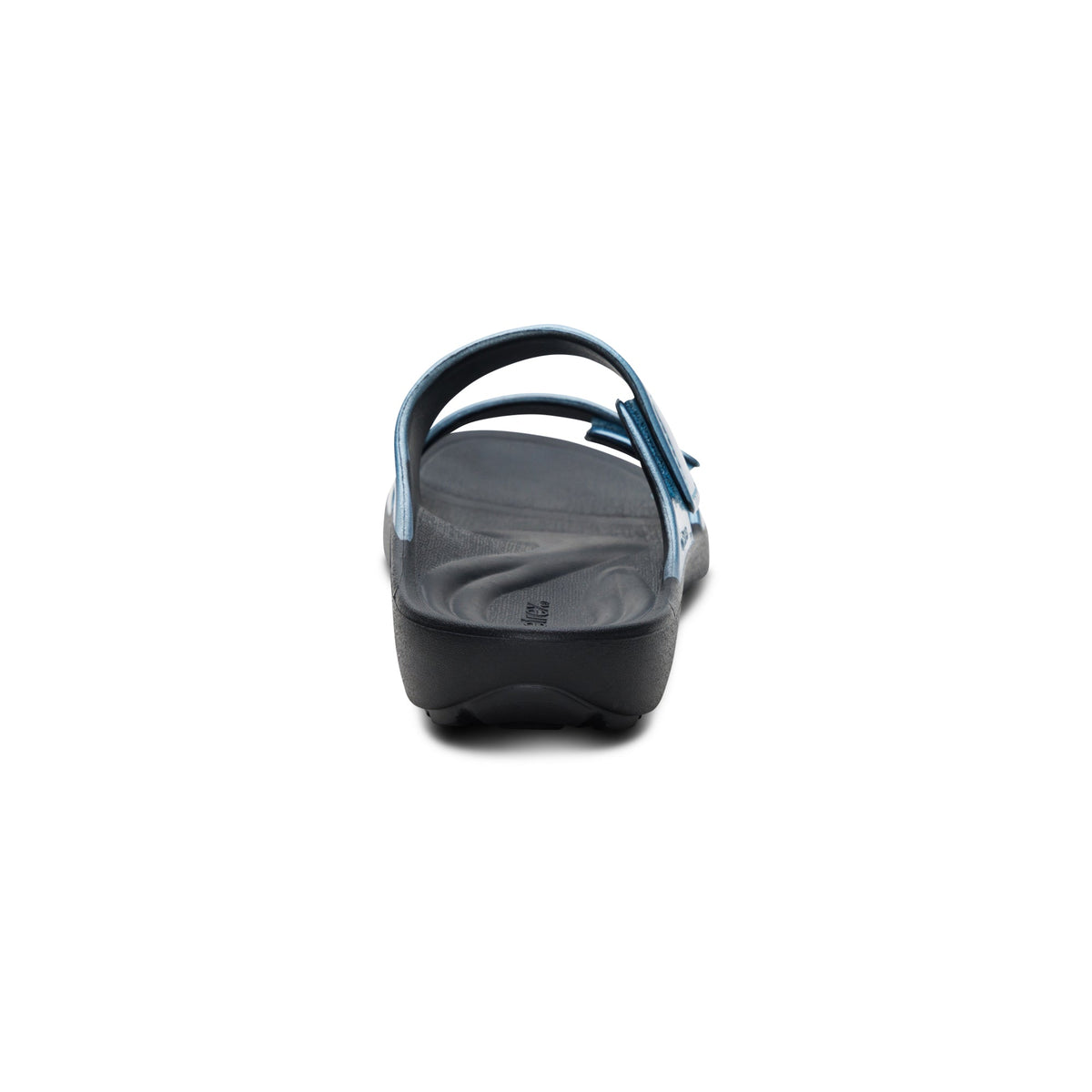 Aetrex Kaia Two Band Slide - Blue Pearlized