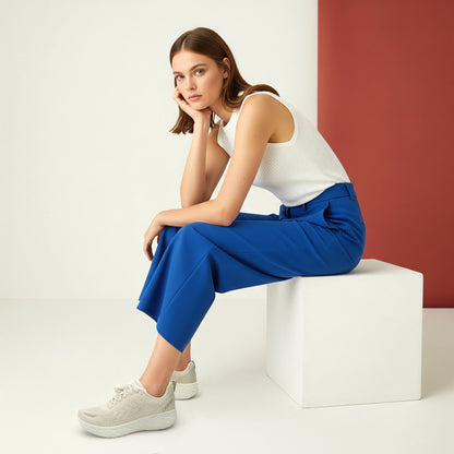 Aetrex Danika Arch Support Sneaker - Ivory
