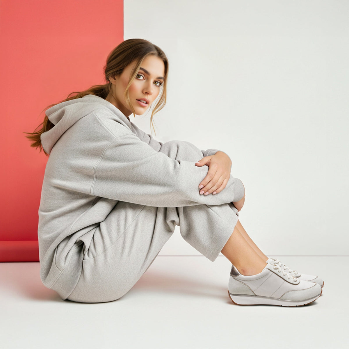 Aetrex Ivy Arch Support Sneaker - Chalk
