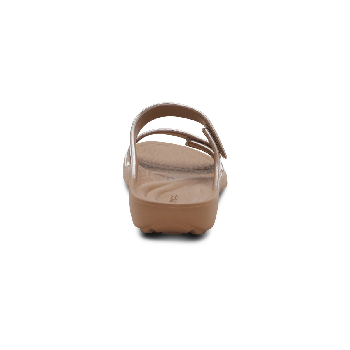 Aetrex Kaia Two Band Slide - Champagne