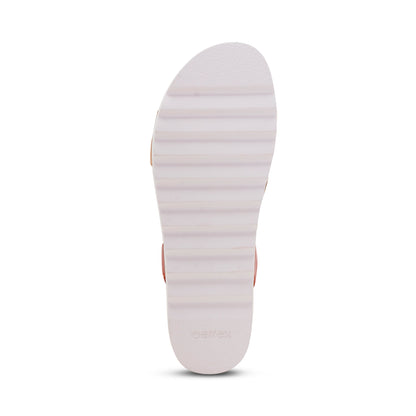 Aetrex Cass Arch Support Sandal - Terracotta Multi