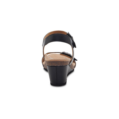 Aetrex Naomi Platform Wedge - Black