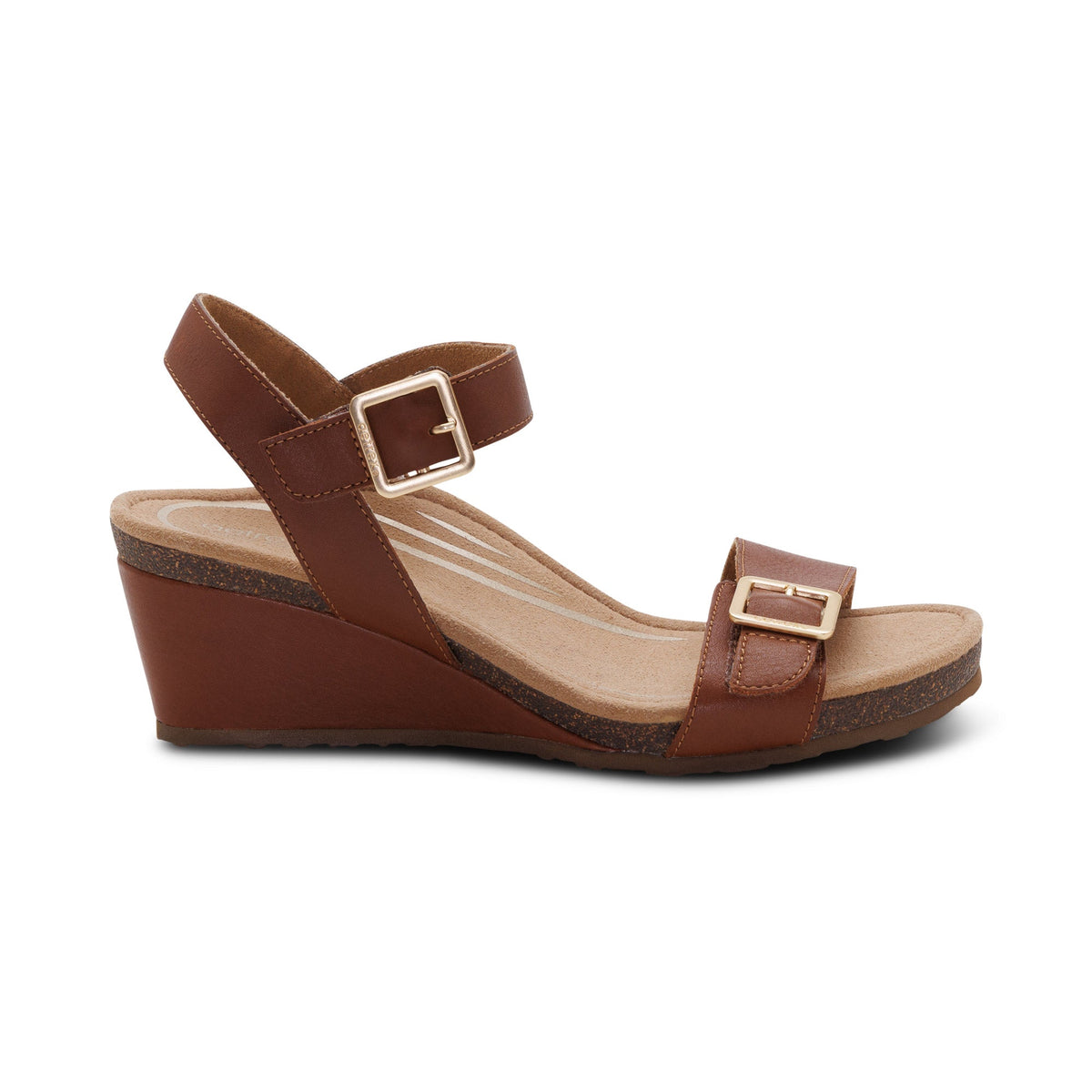 Aetrex Naomi Platform Wedge - Chilli
