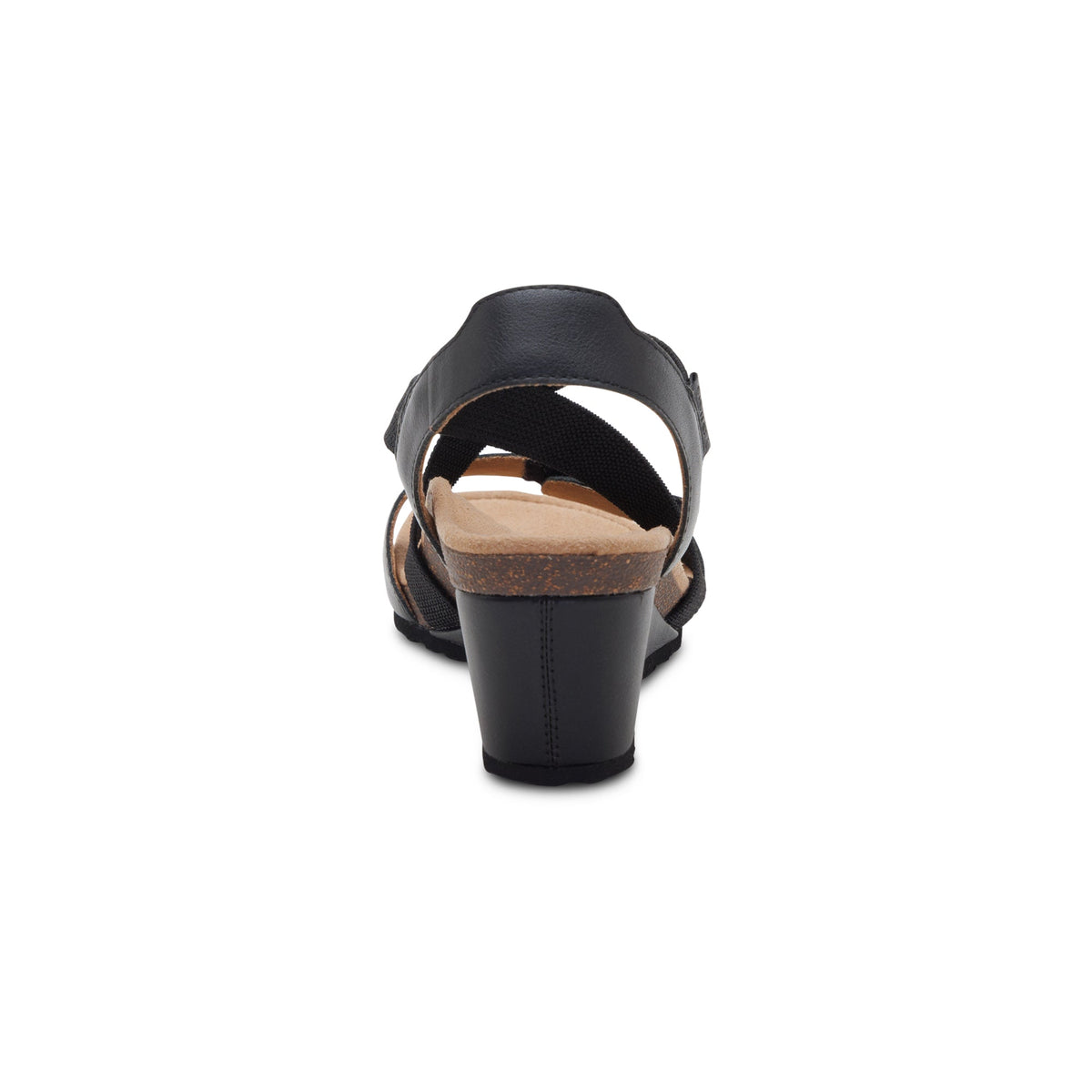 Aetrex Kathy Platform Wedge - Black