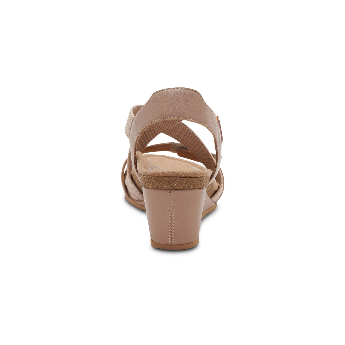 Aetrex Kathy Platform Wedge - Oat Milk