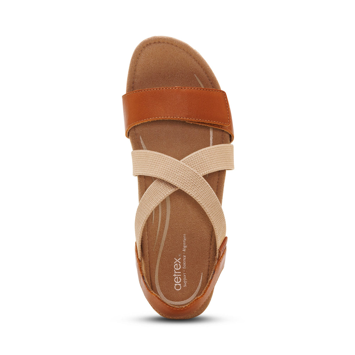 Aetrex Kathy Platform Wedge - Cuero