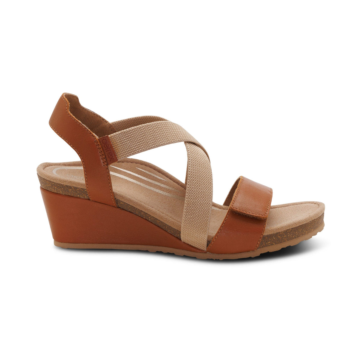 Aetrex Kathy Platform Wedge - Cuero