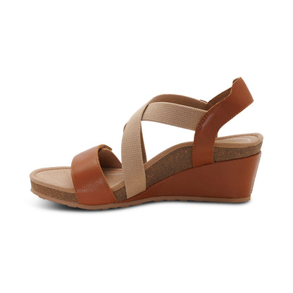 Aetrex Kathy Platform Wedge - Cuero